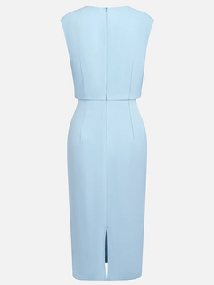 Jaimie | Luxe Taffeta Midi Dress