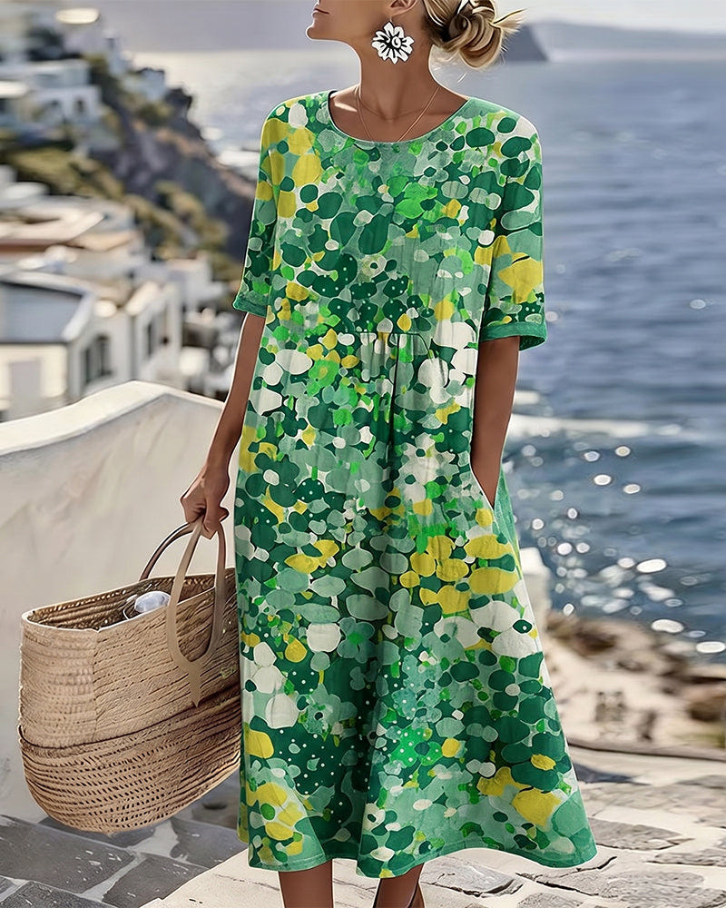 Riona | Charming Floral Dress