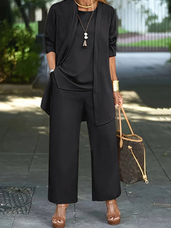 Zneta | Tailored Luxe Three-Piece Set