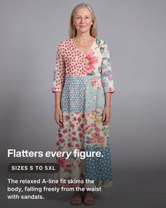 Bria | Floral Summer Dress fit and sizes