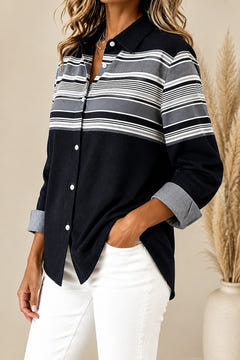 Lovel blouse, three-quarter view