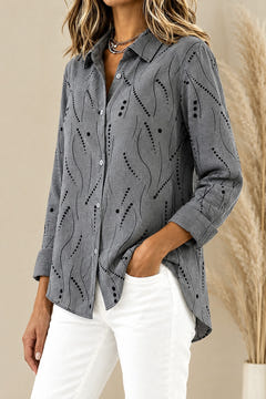 Penny blouse, three-quarter view