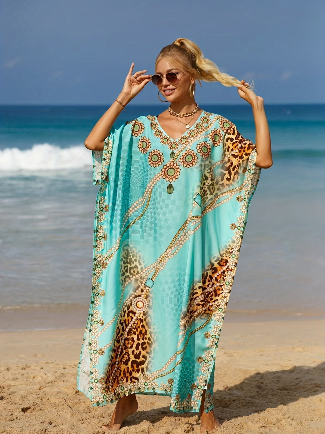 Katie | Radiant Beach Kaftan