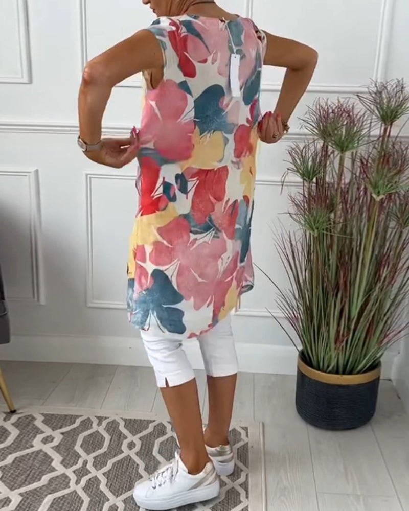 Jemima | Floral Blouse Effortless Elegance
