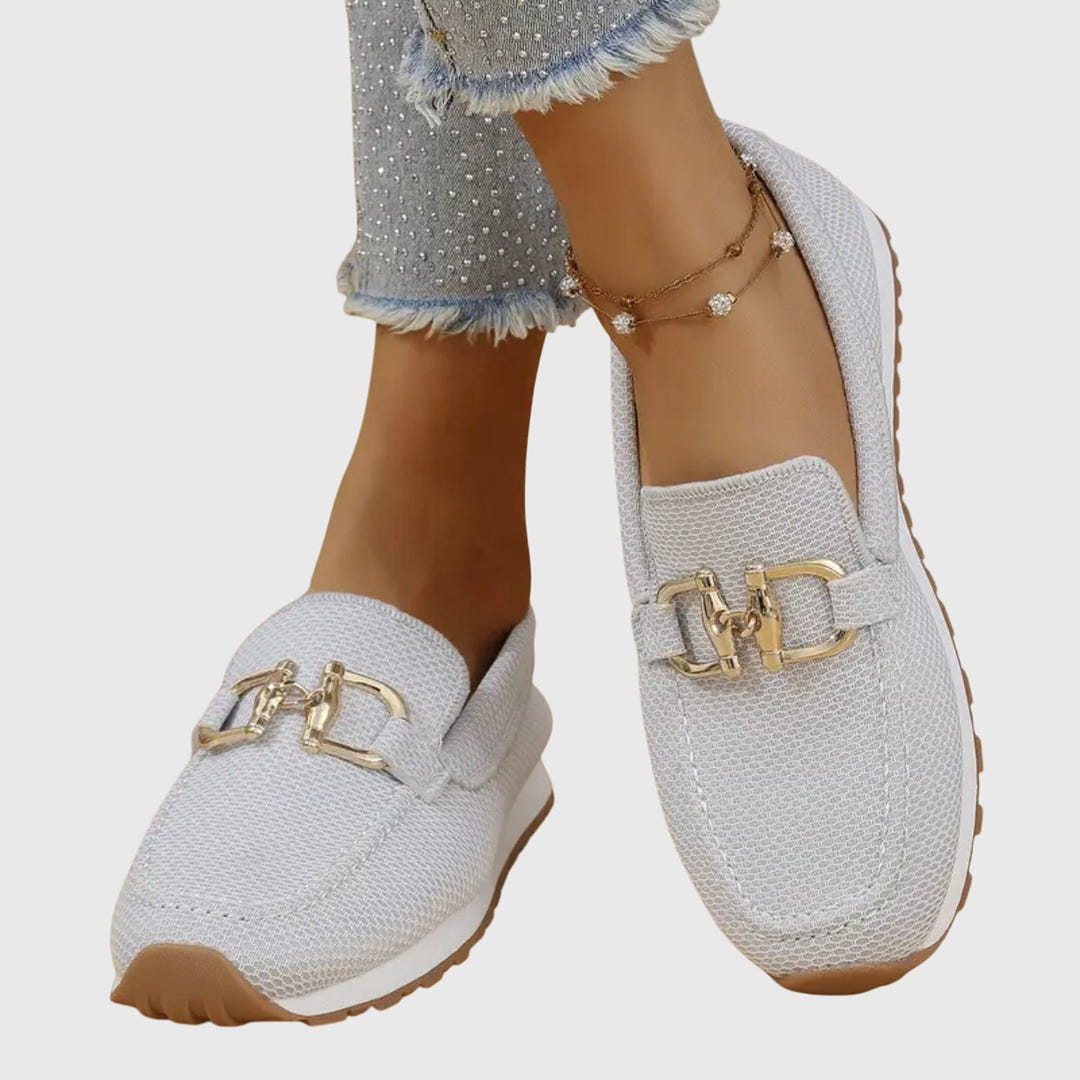 Jolanta | Loafer Sneaker Gold Horsebit