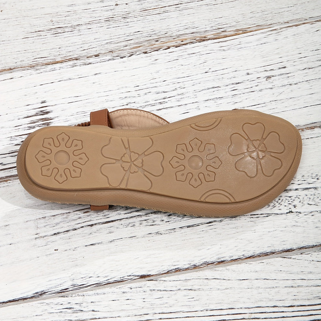 Oonagh | Pearl-Detail Comfort Sandals