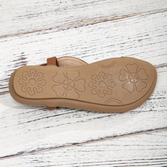 Oonagh | Pearl-Detail Comfort Sandals