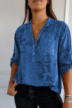 Victoria | Elegant Sequin Top