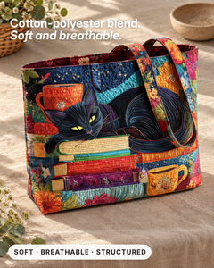 Caelia | Padded Tote Bag fabric close-up