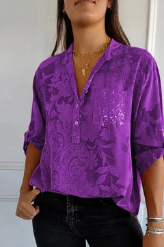 Victoria | Elegant Sequin Top