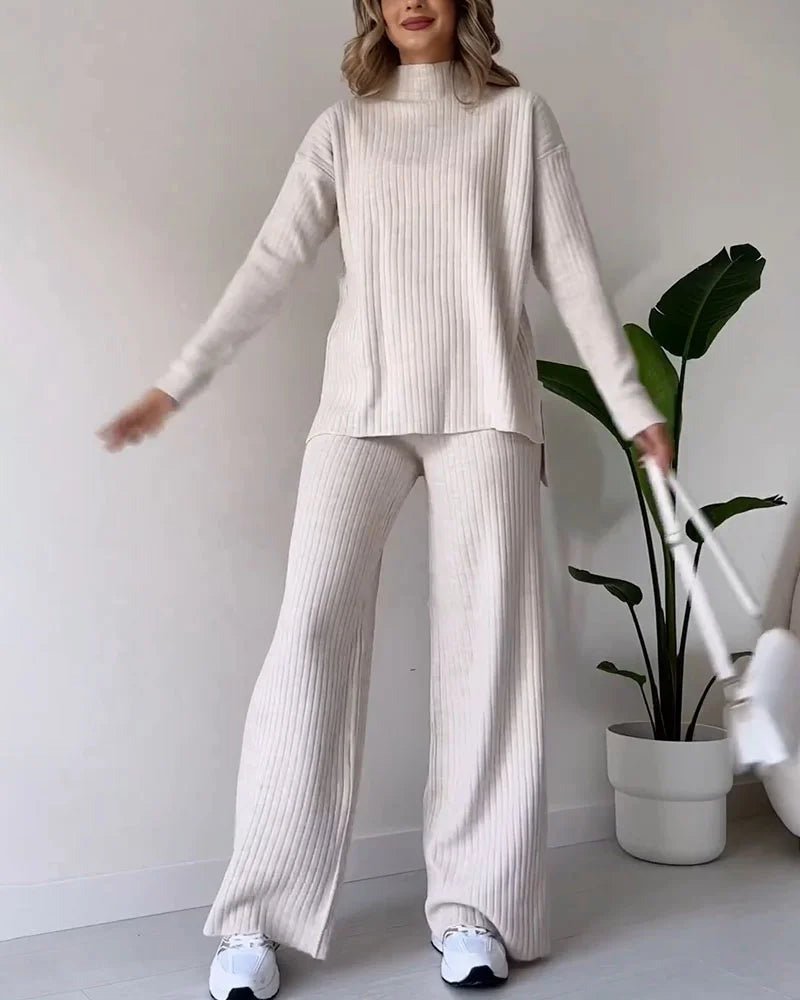 Seren | Graceful Slit Two-Piece Set