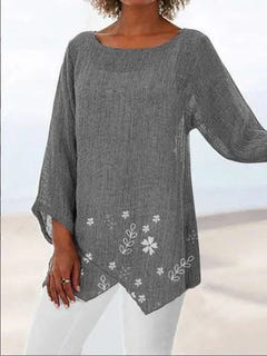 Lisa | Floral Plus Size Blouse