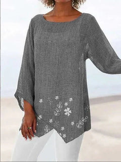 Lisa | Floral Plus Size Blouse