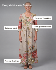 Delaney | Floral Summer Dress details
