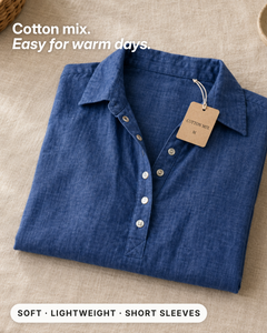 Didi | Everyday Collared Blouse fabric close-up