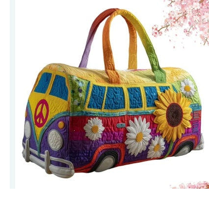 Kaela | Quilted Travel Duffle Bag