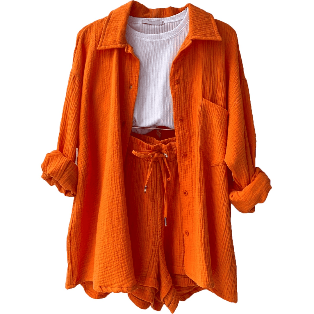 Rleta | Cotton Two-Piece Pyjama Set