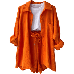 Rleta | Cotton Two-Piece Pyjama Set