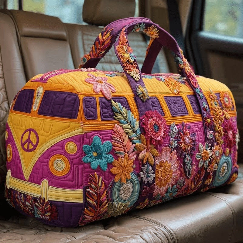 Mercedes | Quilted Weekend Duffle Bag