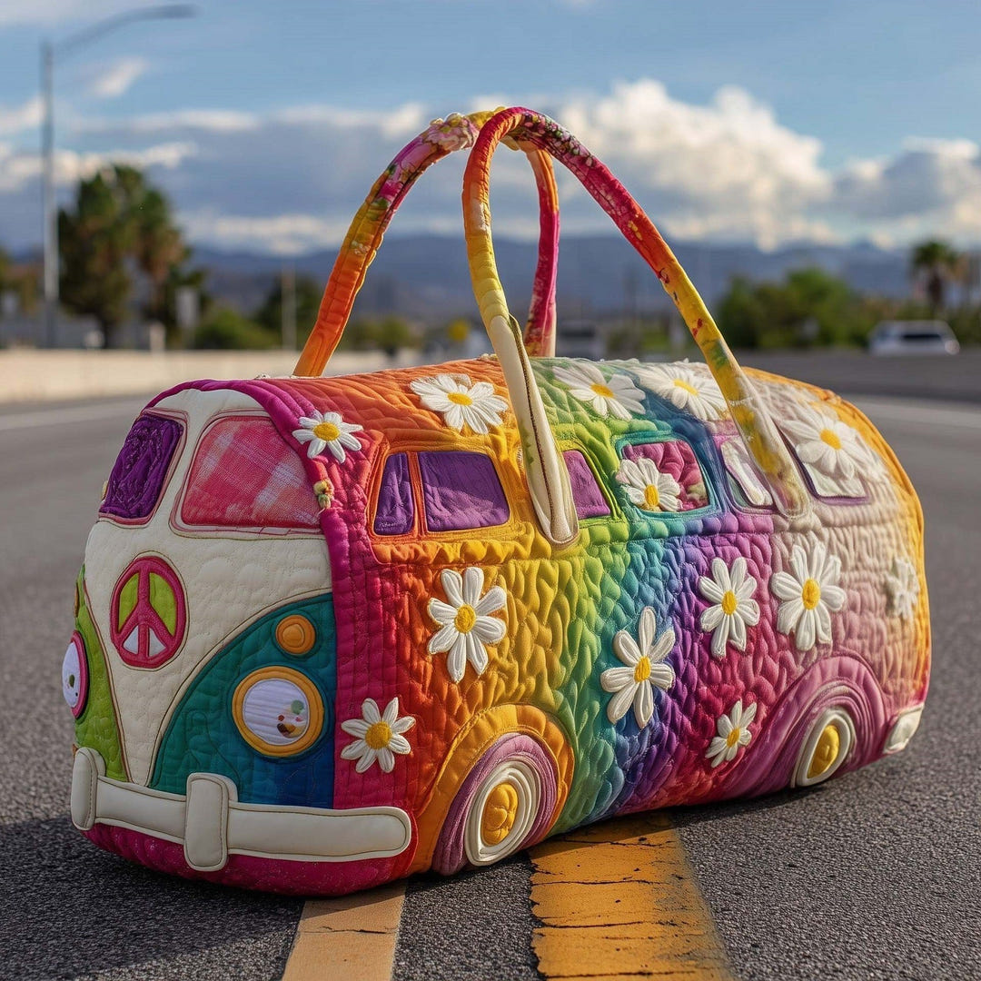 Ezina | Quilted Travel Duffle Bag