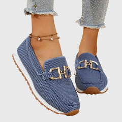 Jolanta | Loafer Sneaker Gold Horsebit