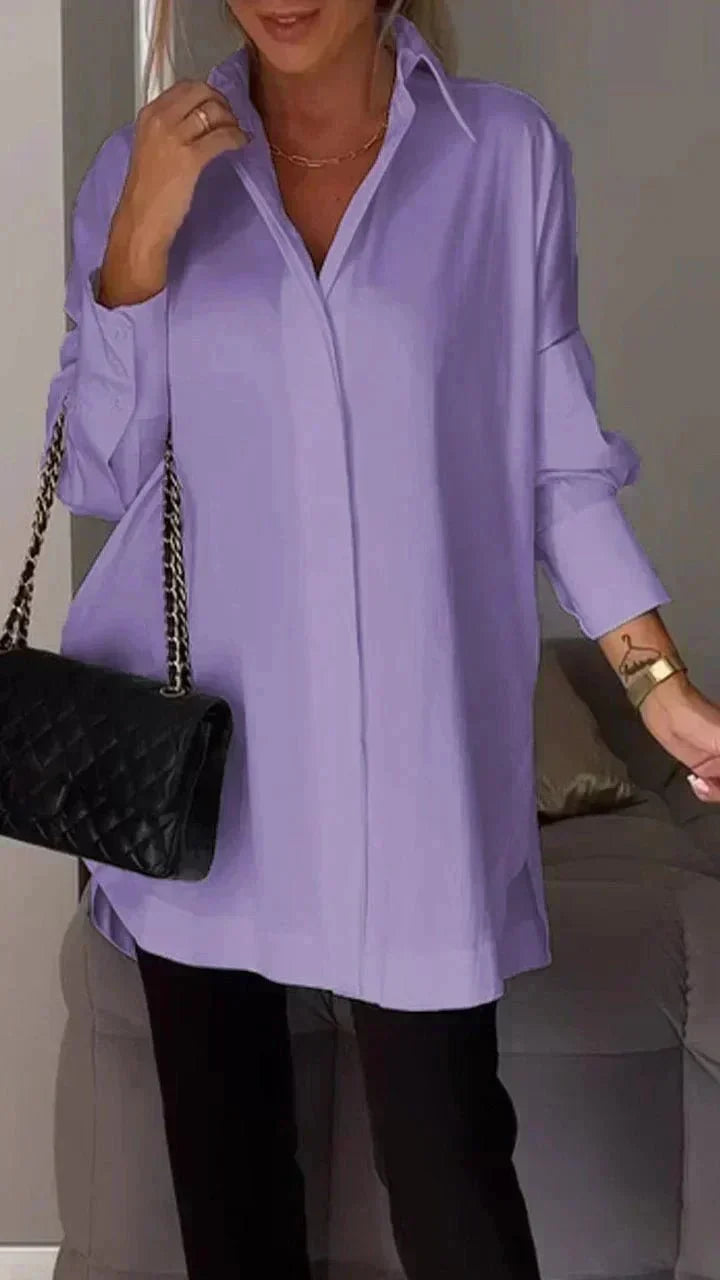 Romilly | Oversized Button-Up Shirt