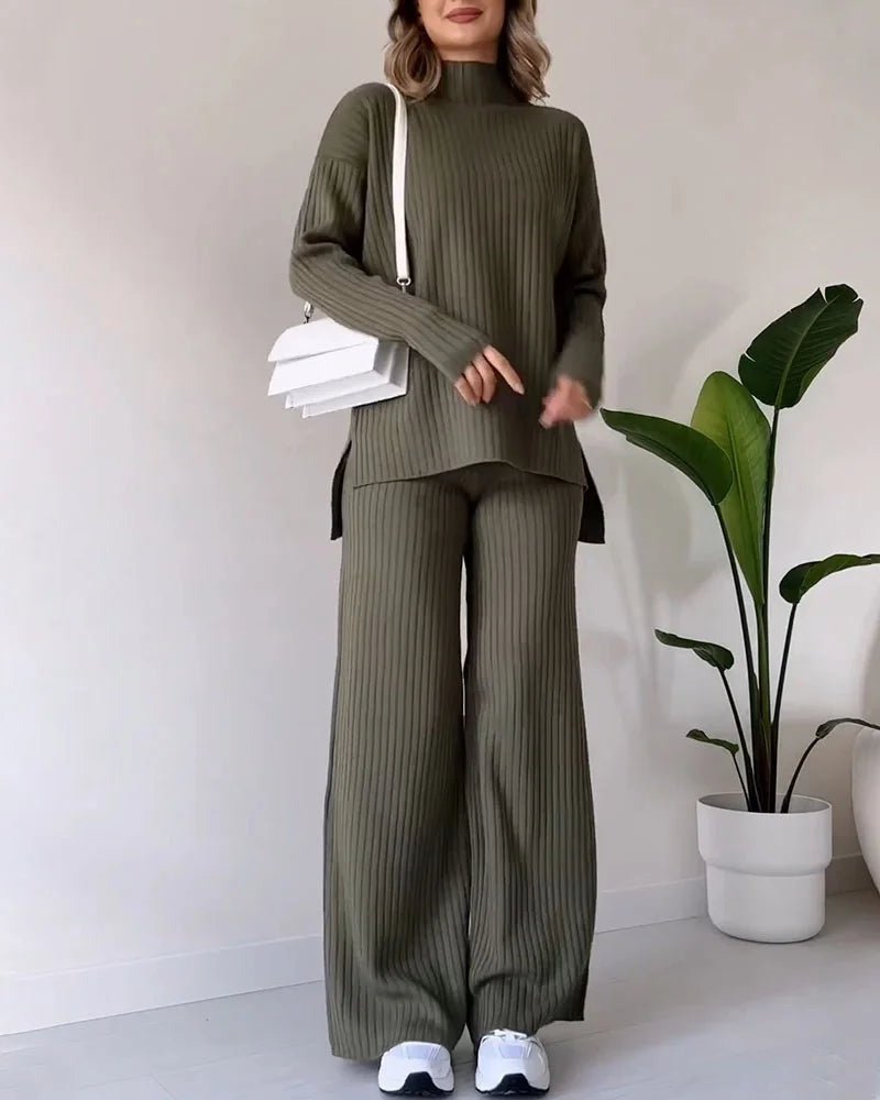 Seren | Graceful Slit Two-Piece Set