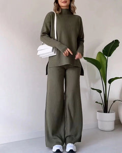 Seren | Graceful Slit Two-Piece Set