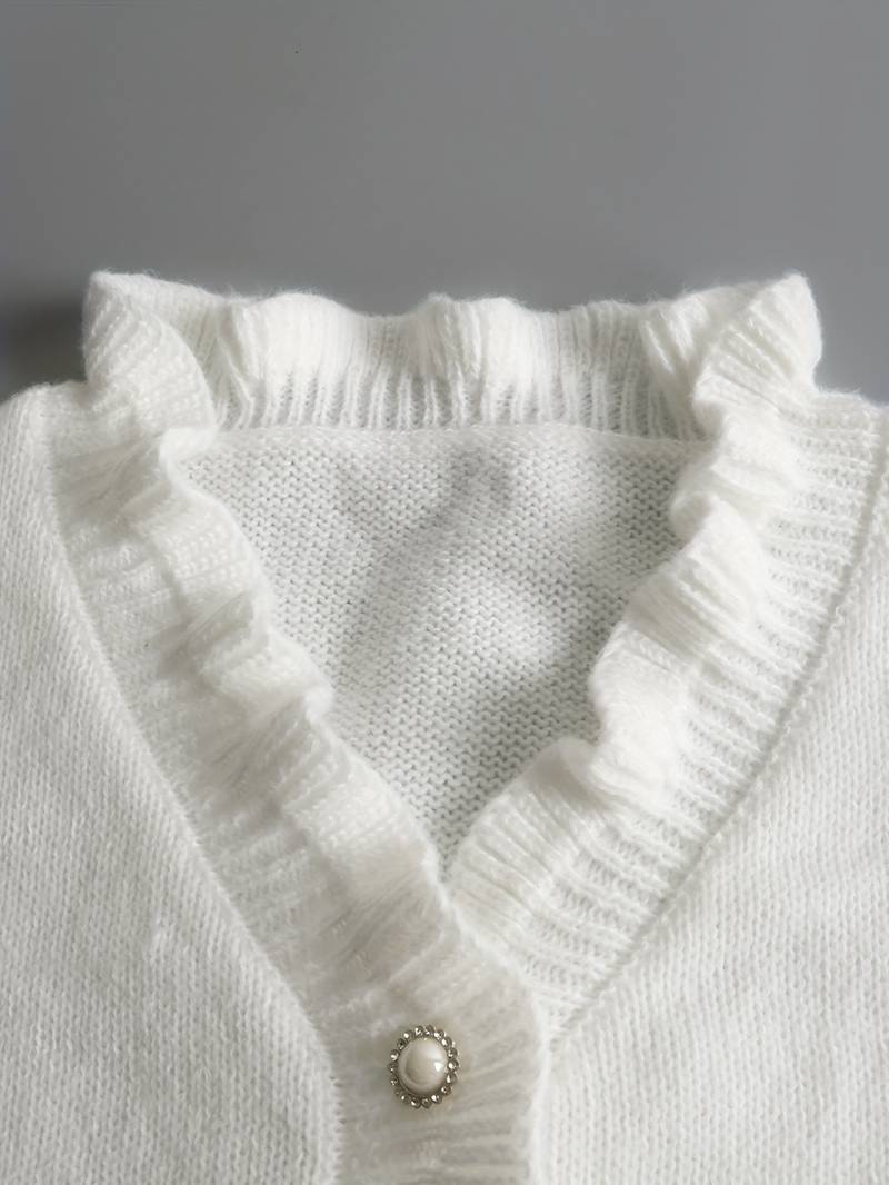 Rhodri | Plain V-Neck Sweater