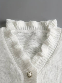 Rhodri | Plain V-Neck Sweater