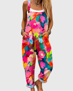 Elisha | Floral Overalls