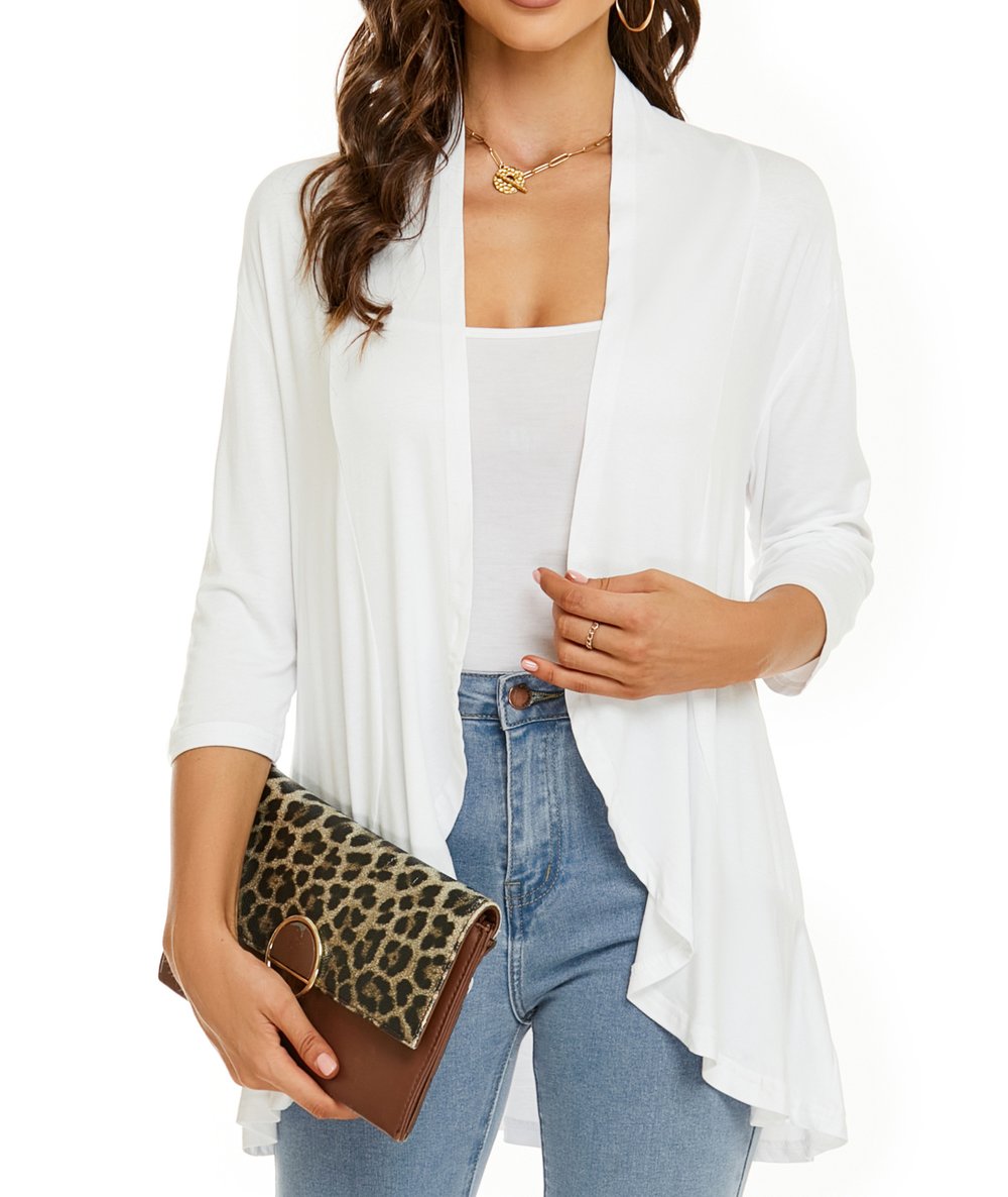 Drew | Lightweight Open-Front Cardigan