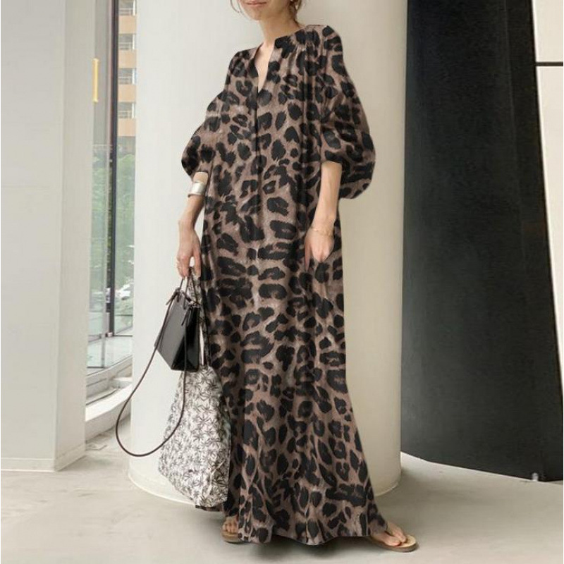 Erin | Gradient Maxi Dress, V-Neck