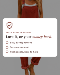Galina | Comfort Overalls Brick Red money-back guarantee