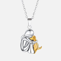 Lydia | Two-Tone Pendant Necklace