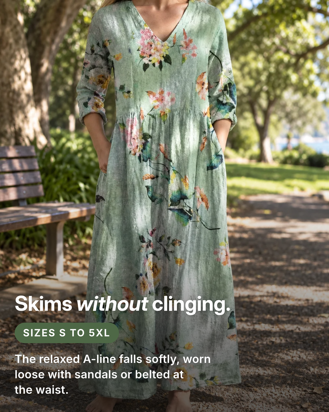 Halcyon | Floral Summer Dress fit and sizes