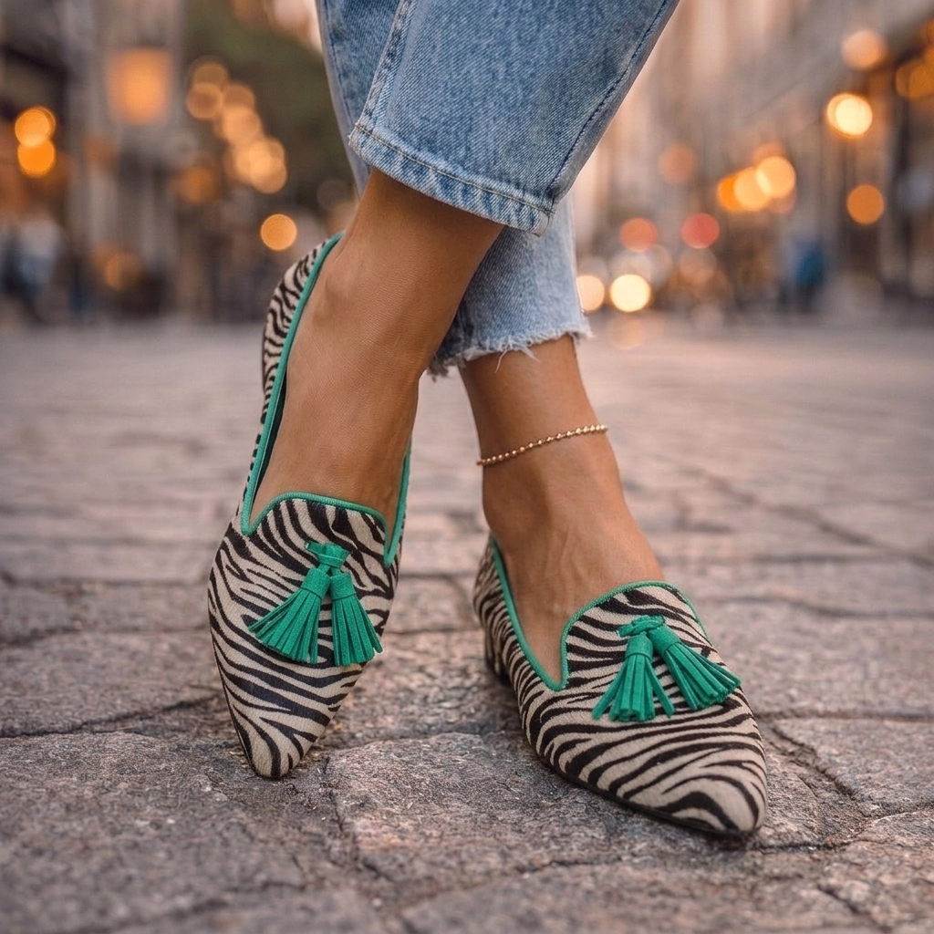Ursa | Pointed Slip-On Flats