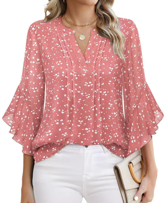 Colette | Graceful Pink Blouse