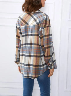 Aine | Plaid Shacket Cosy