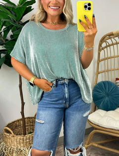 Betty | Knit Oversized Top