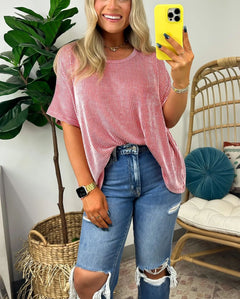 Betty | Knit Oversized Top