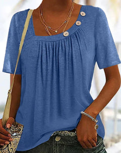 Matilda | Elegant Décolleté Everyday Tee