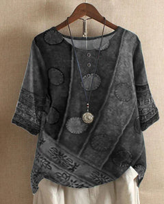 Candice | Flowy Boho Print Top