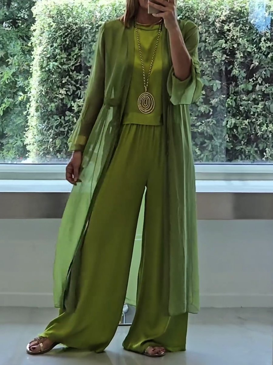 Eyina | Luxe Three-Piece Leisure Set
