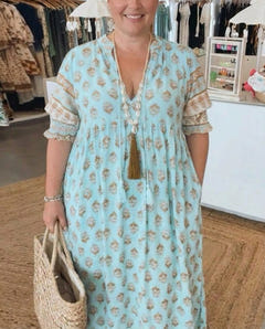 Kaitlin | Bohemian Midi Dress