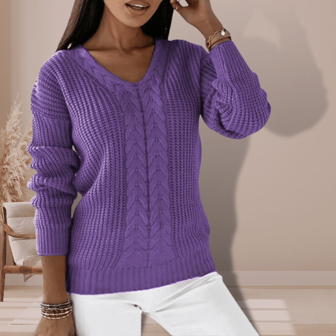Nicole | Soft Elegant Knit Sweater