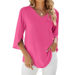 Teagan | Timeless V-neck Blouse