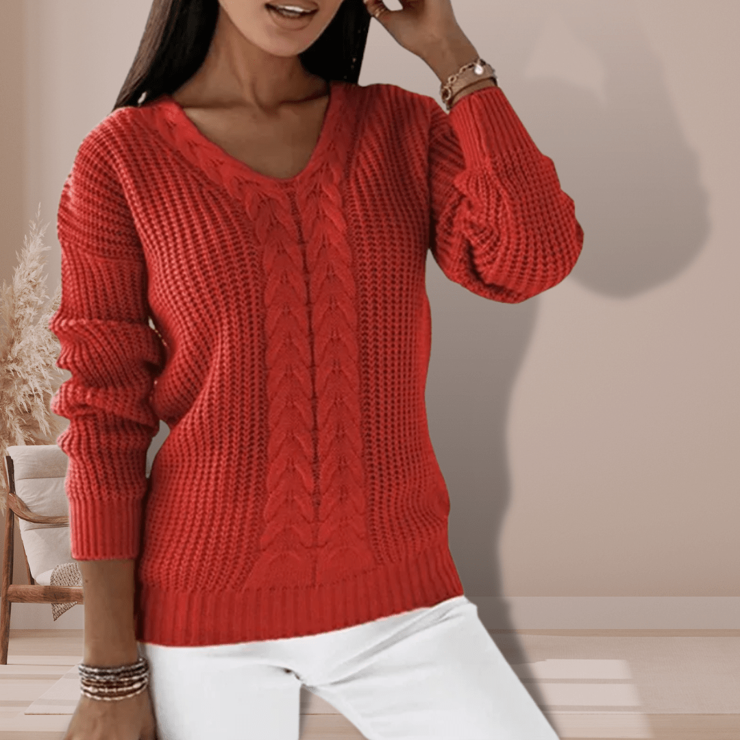 Nicole | Soft Elegant Knit Sweater