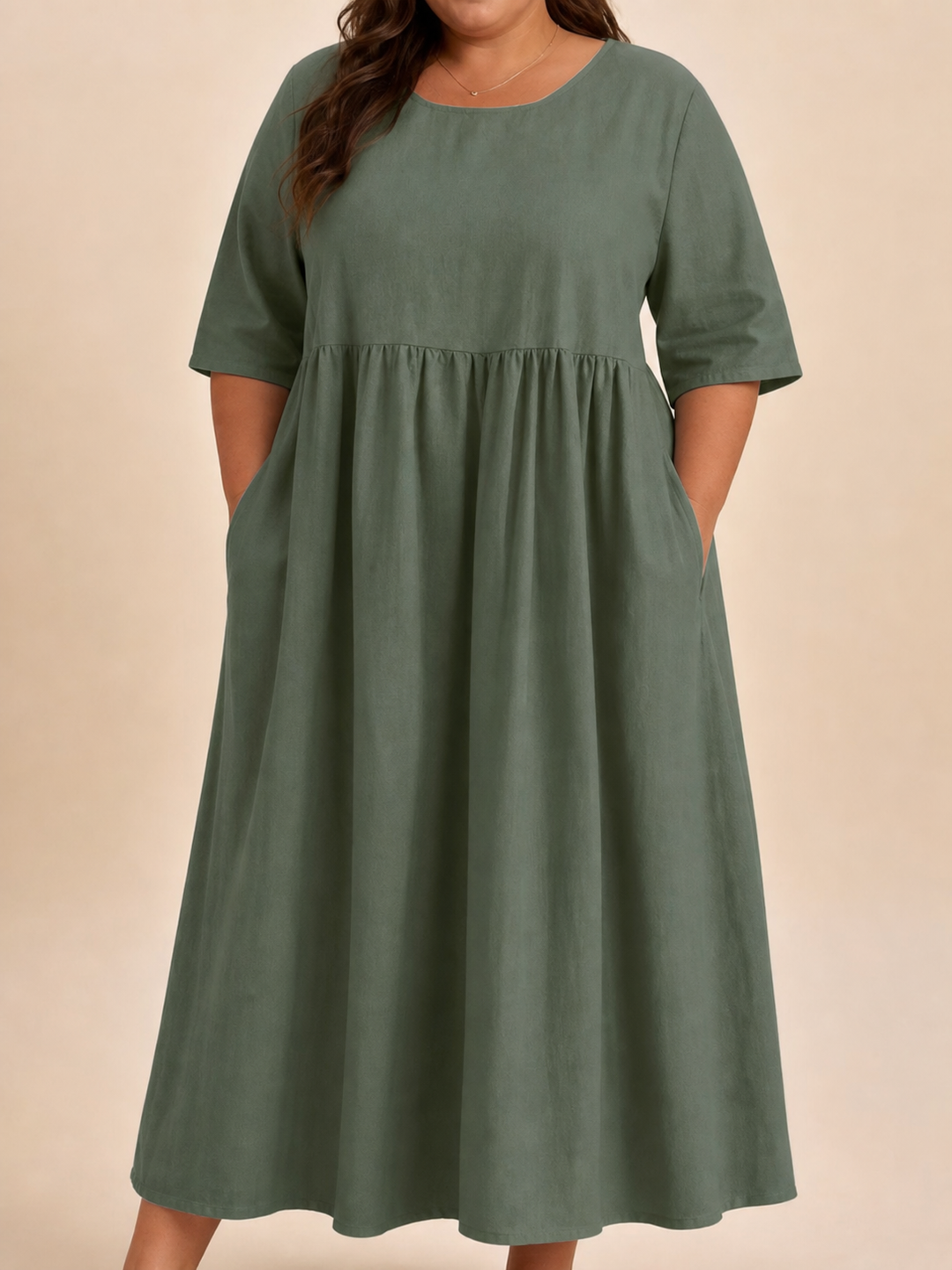 Nannie | Classic Mid Sleeve Dress