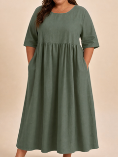 Nannie | Classic Mid Sleeve Dress